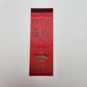 Vintage Matchbook Granata Restaurant Berkeley California 40s 50s Ephemera